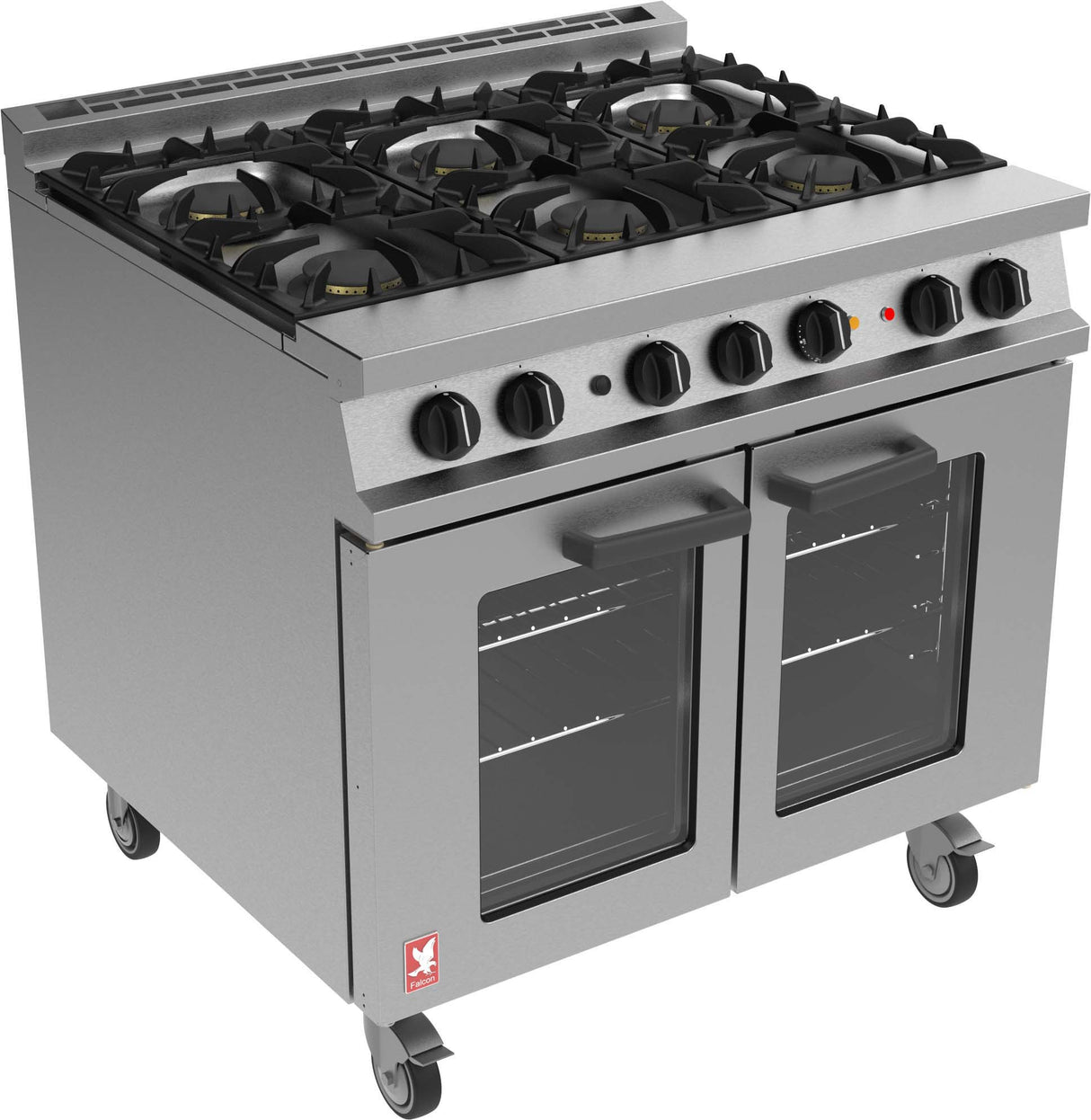 GP005 Falcon Dominator Plus 6 Burner Dual Fuel Oven Range G3101 OTC