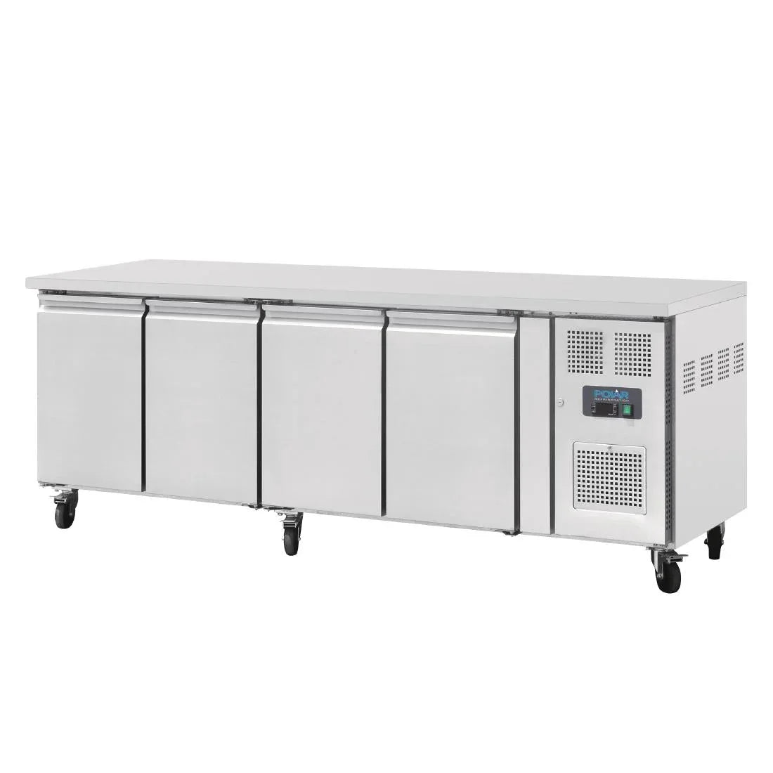 G379 Polar U-Series Four Door Counter Fridge - JD Catering Equipment Solutions Ltd