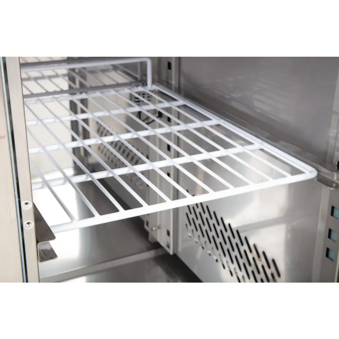 G379 Polar U-Series Four Door Counter Fridge - JD Catering Equipment Solutions Ltd