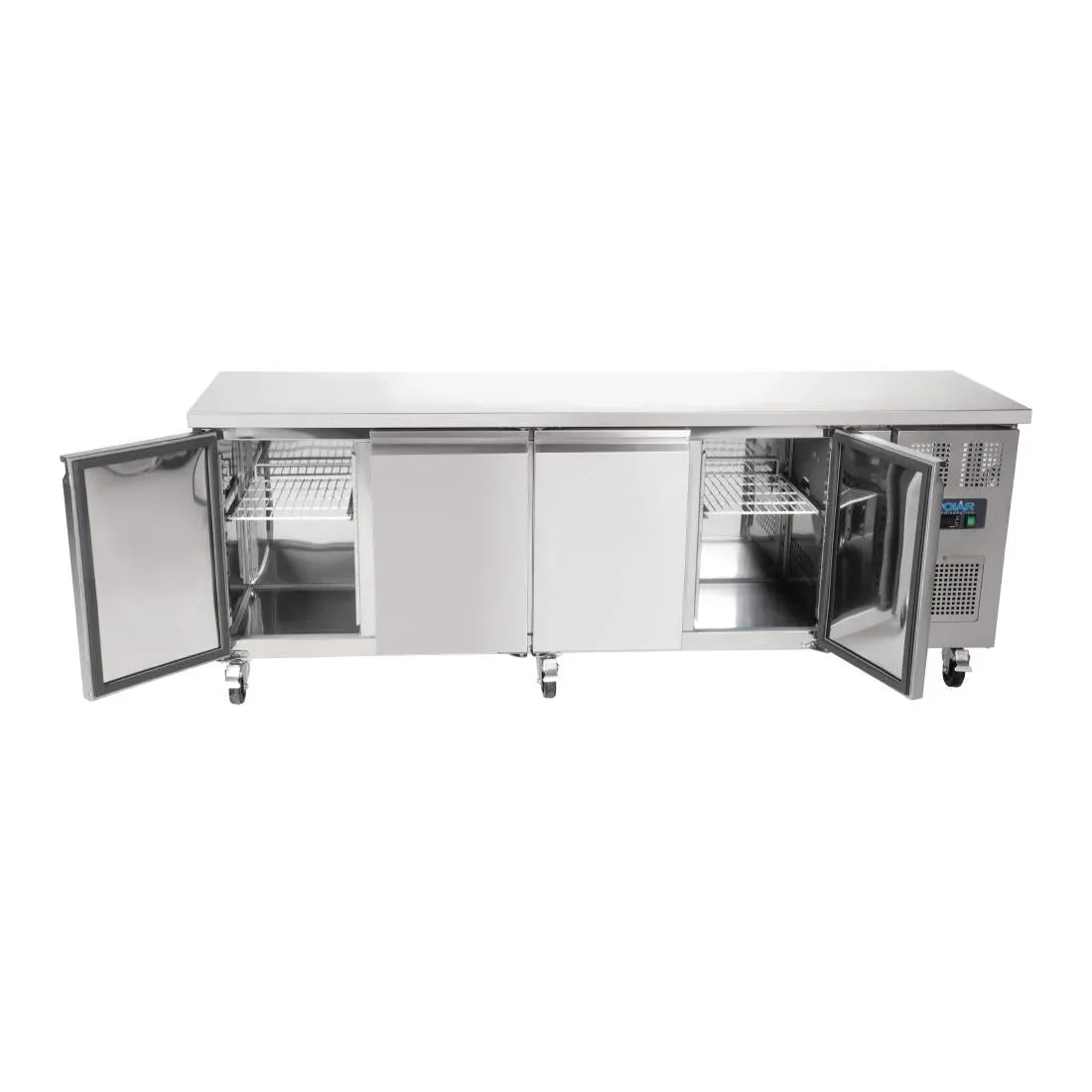 G379 Polar U-Series Four Door Counter Fridge - JD Catering Equipment Solutions Ltd