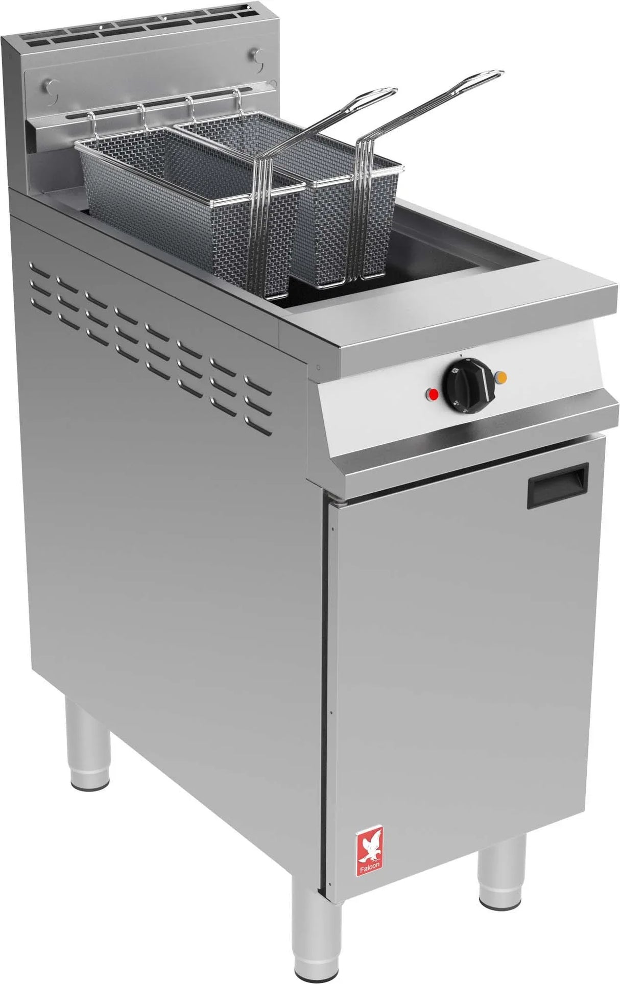 Falcon Dominator Plus G3840 Single pan, Twin Basket Natural Gas/LPG Fryer - JD Catering Equipment Solutions Ltd
