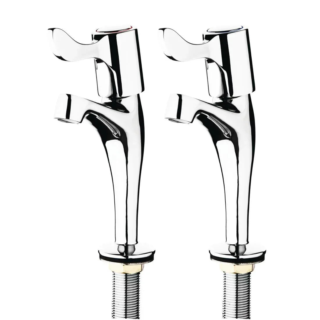 G461 Vogue Basin Pillar Lever Taps (Pack of 2) - JD Catering Equipment Solutions Ltd