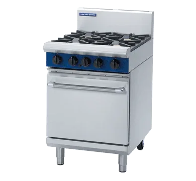 Blue Seal Evolution Series G504B - 600mm Gas Range Static Oven + 600mm griddle - JD Catering Equipment Solutions Ltd