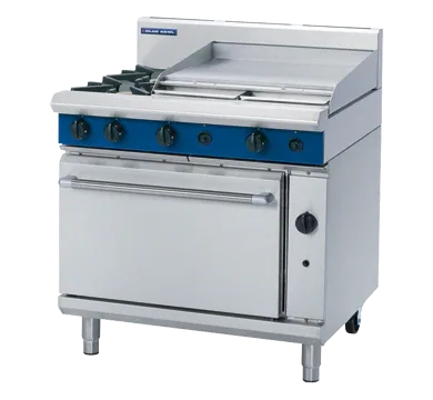 Blue Seal Evolution Series G506B - 900mm Gas Range Static Oven + 600mm Griddle - JD Catering Equipment Solutions Ltd