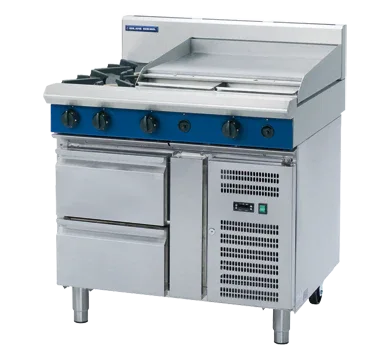 Blue Seal Evolution Series G516B-RB - 900mm Gas Cooktop Refrigerated Base