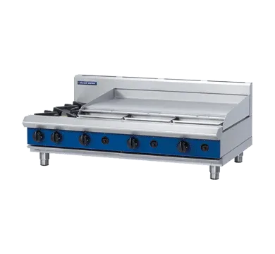 Blue Seal Evolution Series G518A-B - 1200mm Gas Cooktop - Bench Model + 900mm Griddle - JD Catering Equipment Solutions Ltd