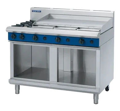 Blue Seal Evolution Series G518A-CB - 1200mm Gas Cooktop Cabinet Base + 900mm Griddle