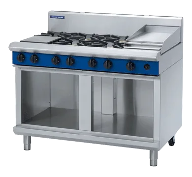 Blue Seal Evolution Series G518C-CB - 1200mm Gas Cooktop Cabinet Base + 300mm Griddle