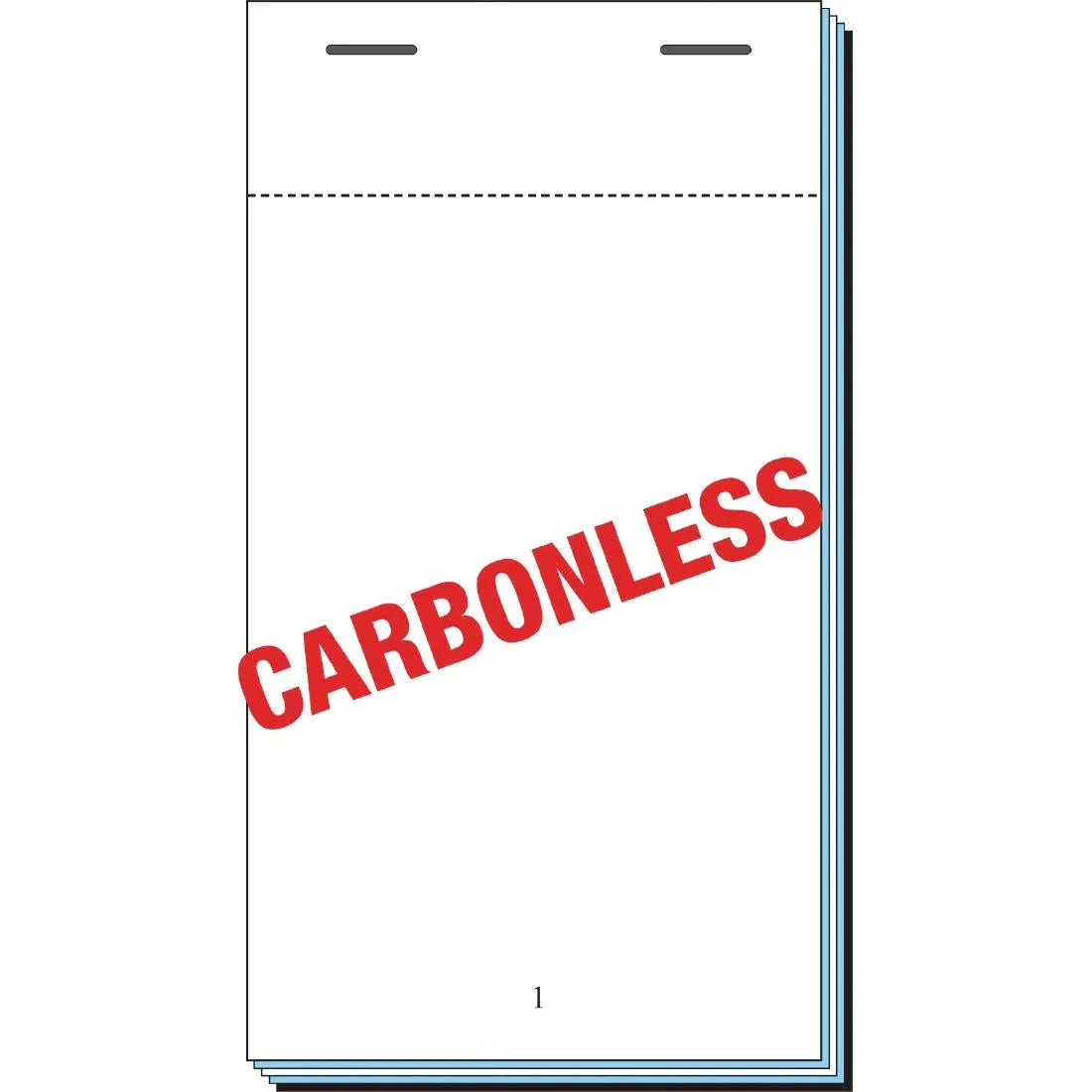 G524 Carbonless Waiter Pad Duplicate Small (Pack of 50) - JD Catering Equipment Solutions Ltd