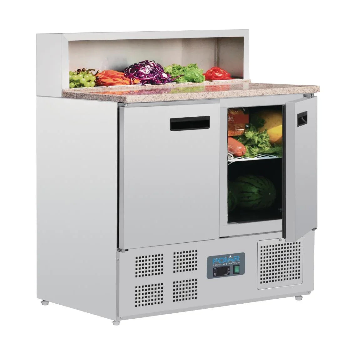 G603 Polar G-Series Pizza Prep Counter Fridge 288Ltr - JD Catering Equipment Solutions Ltd