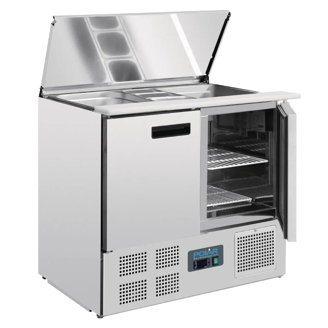 G606 Polar G-Series Saladette Counter Fridge 240Ltr - JD Catering Equipment Solutions Ltd