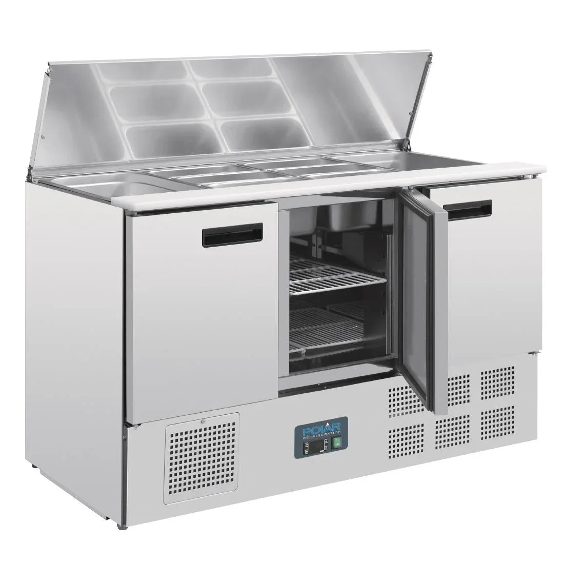 G607 Polar G-Series Saladette Counter Fridge 368Ltr - JD Catering Equipment Solutions Ltd