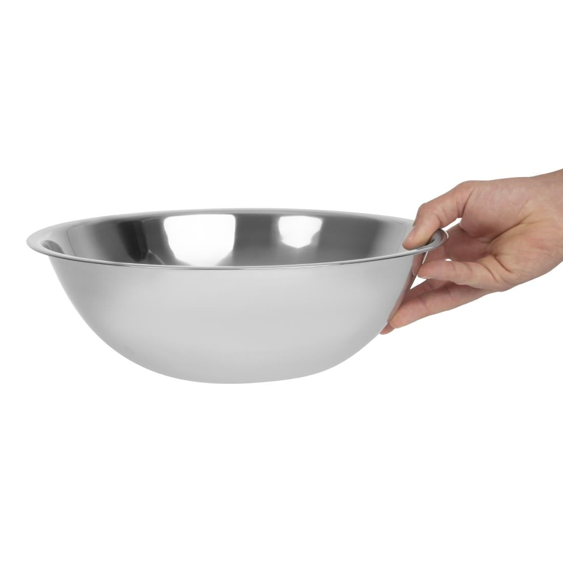GC138 Vogue Stainless Steel Mixing Bowl 4.8Ltr JD Catering Equipment Solutions Ltd