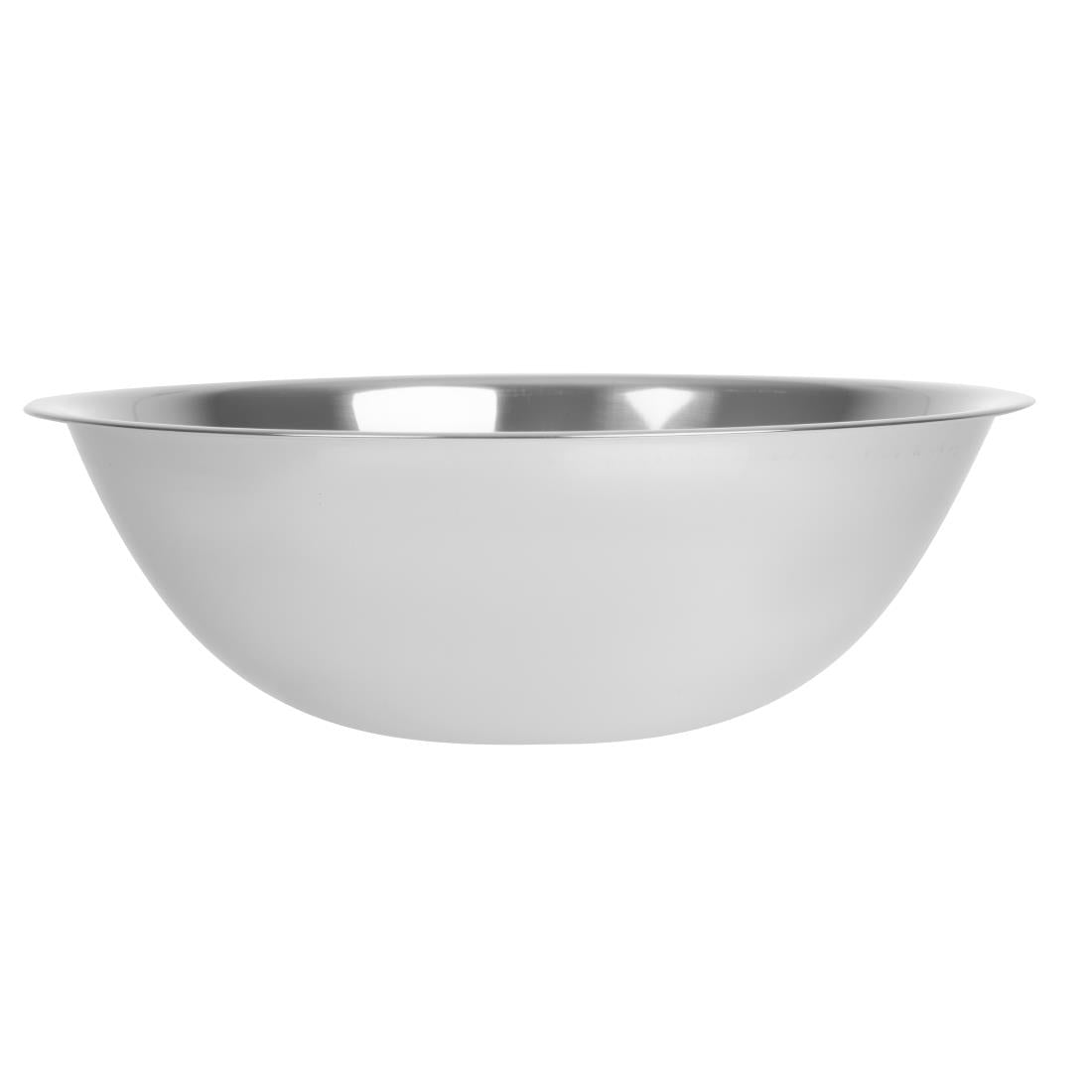 GC138 Vogue Stainless Steel Mixing Bowl 4.8Ltr JD Catering Equipment Solutions Ltd