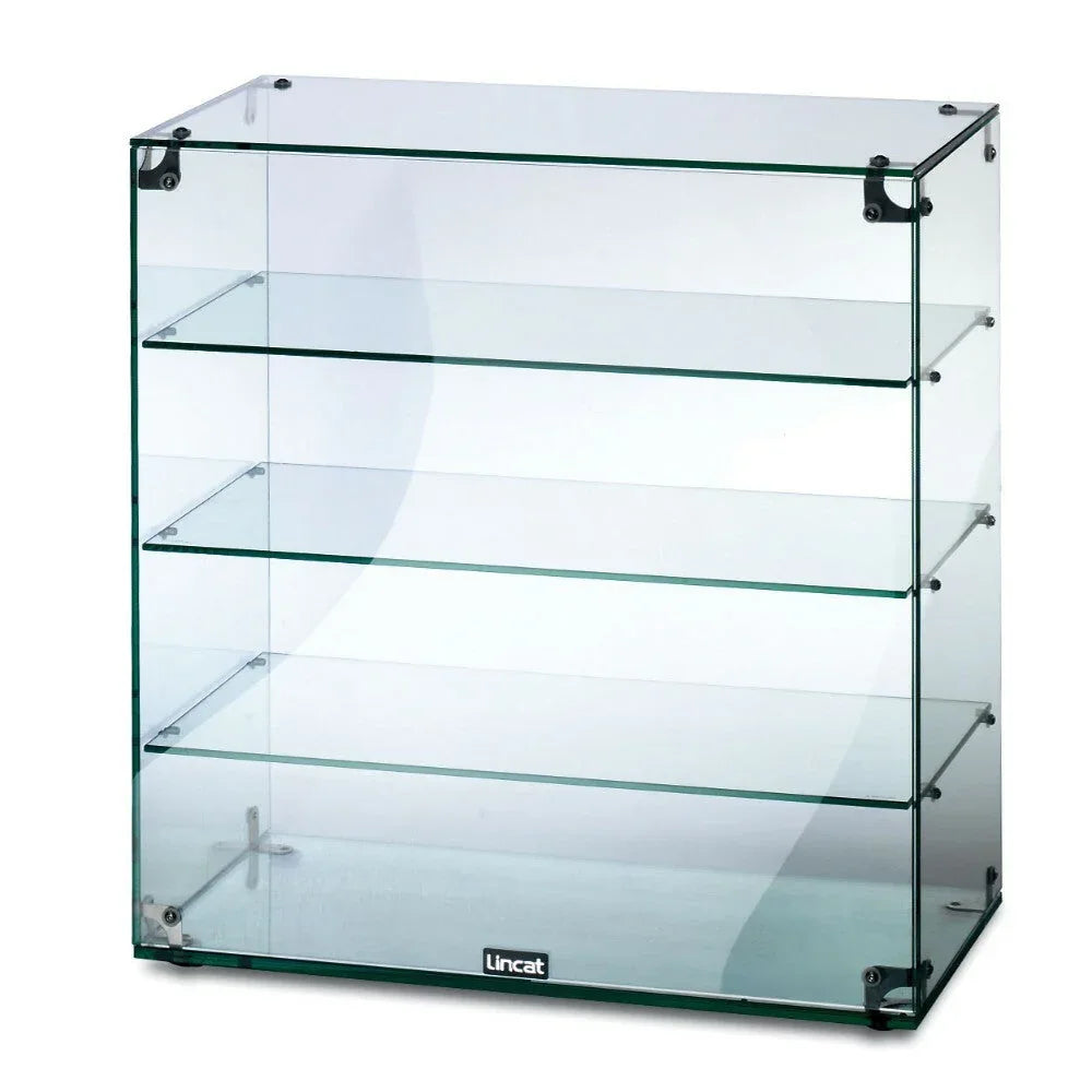 GC46 - Lincat Seal Counter-top Glass Display Case - Open Back - W 607 mm - M904 - JD Catering Equipment Solutions Ltd