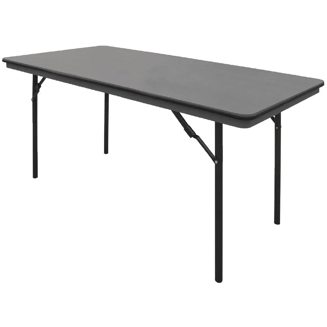 GC595 Bolero ABS Rectangular Folding Table Grey 5ft - JD Catering Equipment Solutions Ltd