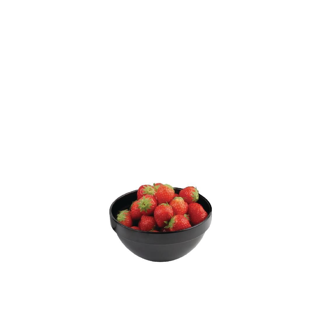 GC933 APS Frames Black 0.5Ltr Melamine Bowl JD Catering Equipment Solutions Ltd