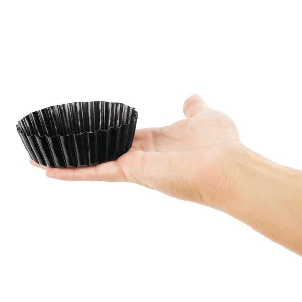 GC988 Vogue Non-Stick Quiche Tin With Removable Base 100mm - JD Catering Equipment Solutions Ltd