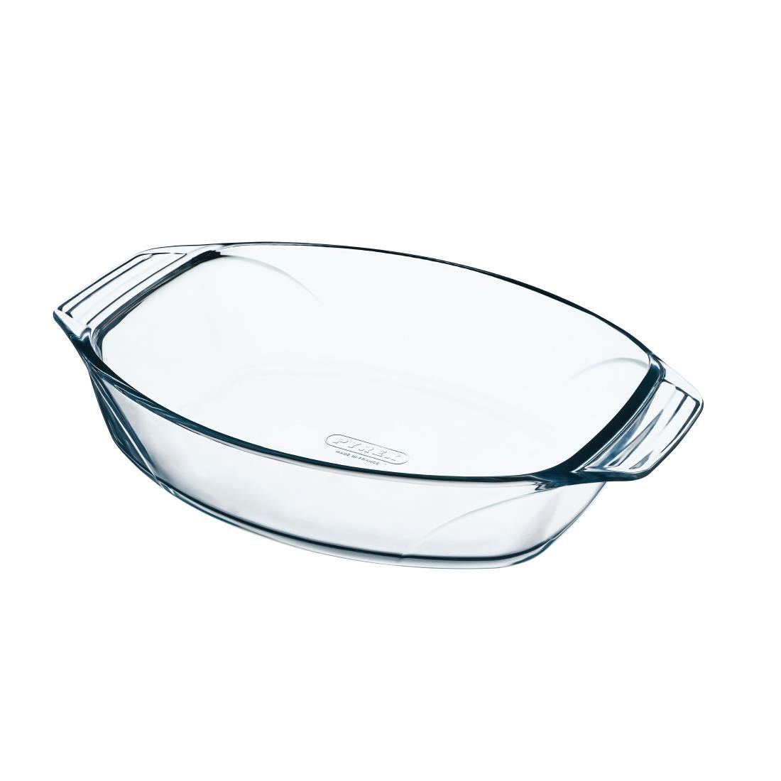 GD032 Pyrex Oval Glass Roasting Dish JD Catering Equipment Solutions Ltd