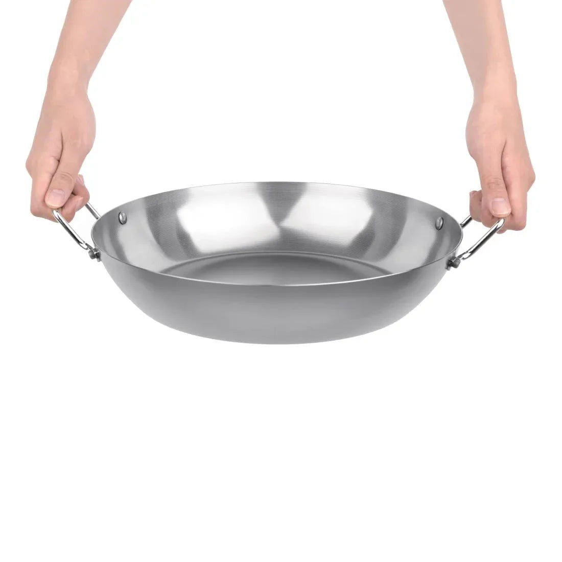 GD073 Vogue Carbon Steel Paella Pan 33cm - JD Catering Equipment Solutions Ltd