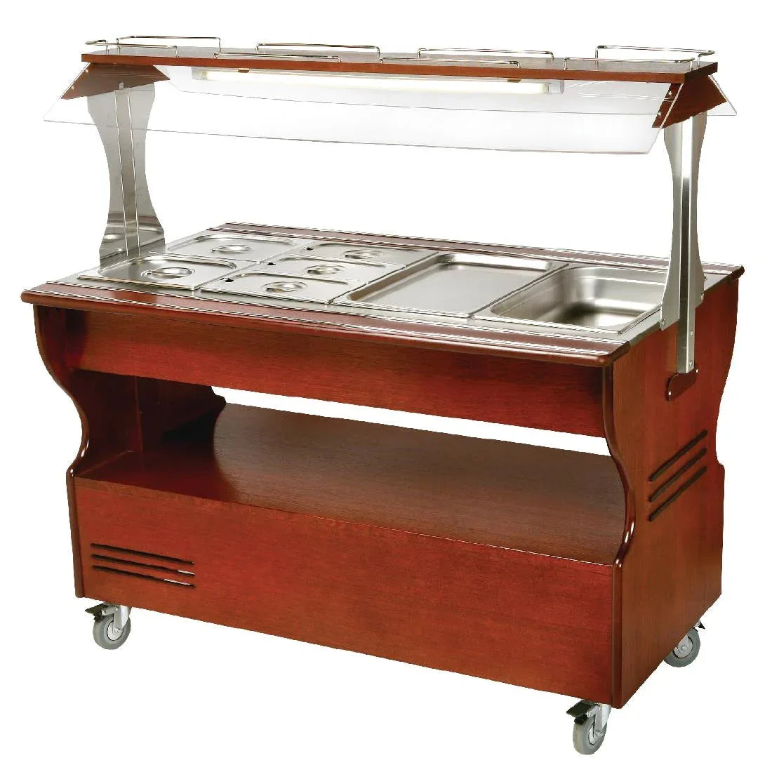 GD375 Roller Grill Warm Salad Bar Dark SB40C - JD Catering Equipment Solutions Ltd
