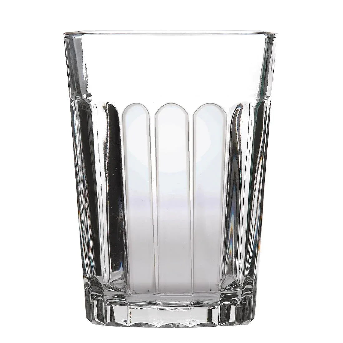 GD720 Libbey Duratuff Panelled Tumblers 210ml (Pack of 12) - JD Catering Equipment Solutions Ltd