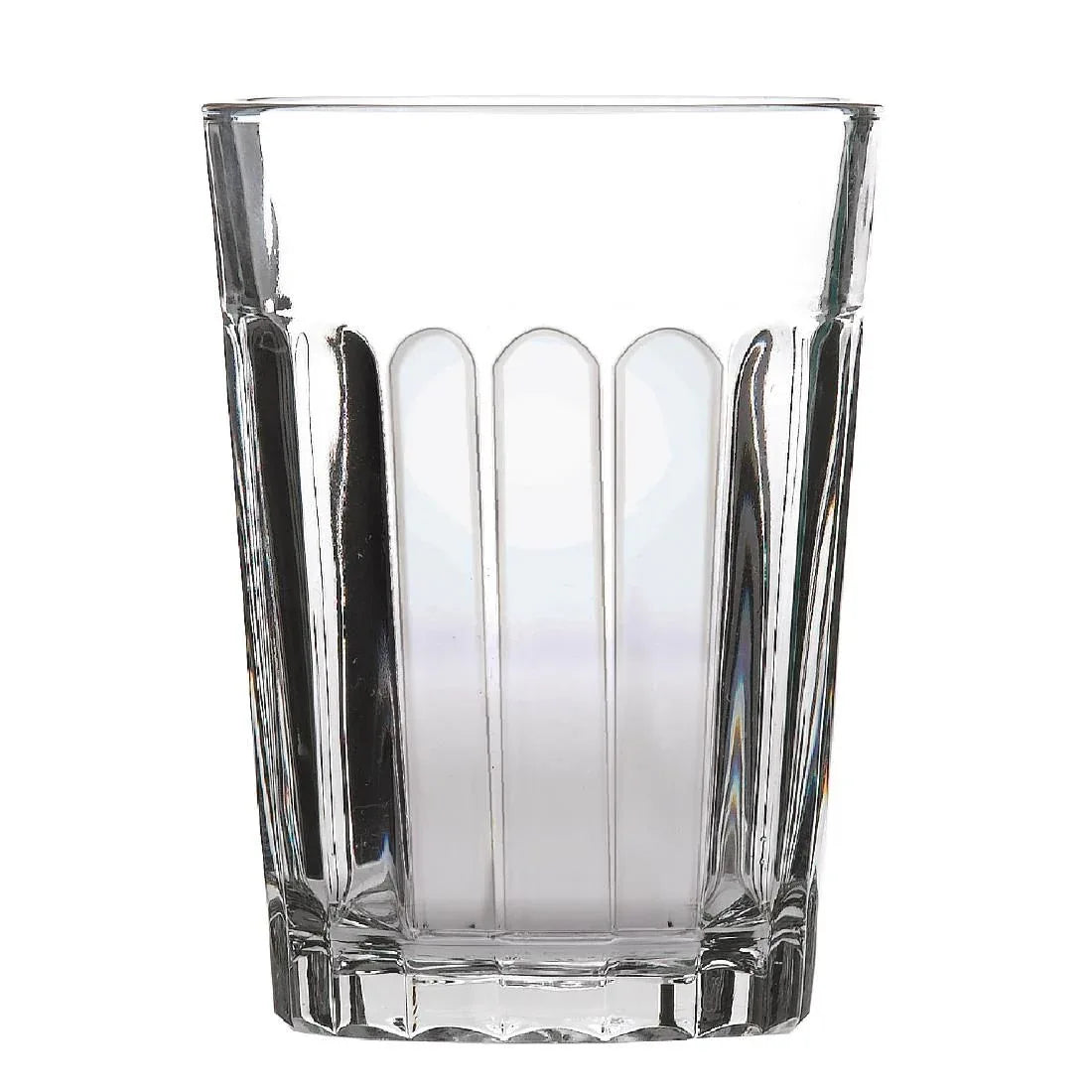 GD720 Libbey Duratuff Panelled Tumblers 210ml (Pack of 12) - JD Catering Equipment Solutions Ltd