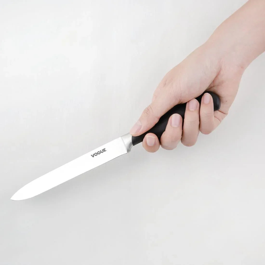 GD755 Vogue Soft Grip Utility Knife 14cm - JD Catering Equipment Solutions Ltd