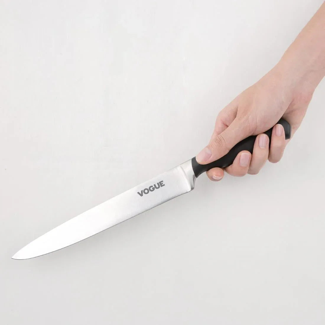GD758 Vogue Soft Grip Carving Knife 20.5cm - JD Catering Equipment Solutions Ltd