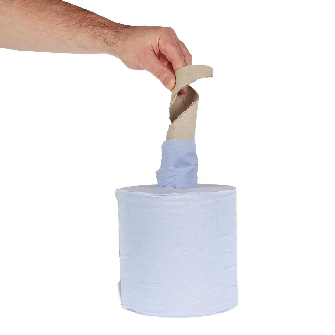GD833 Jantex Blue Centrefeed Rolls 1ply 300m (Pack of 6) - JD Catering Equipment Solutions Ltd