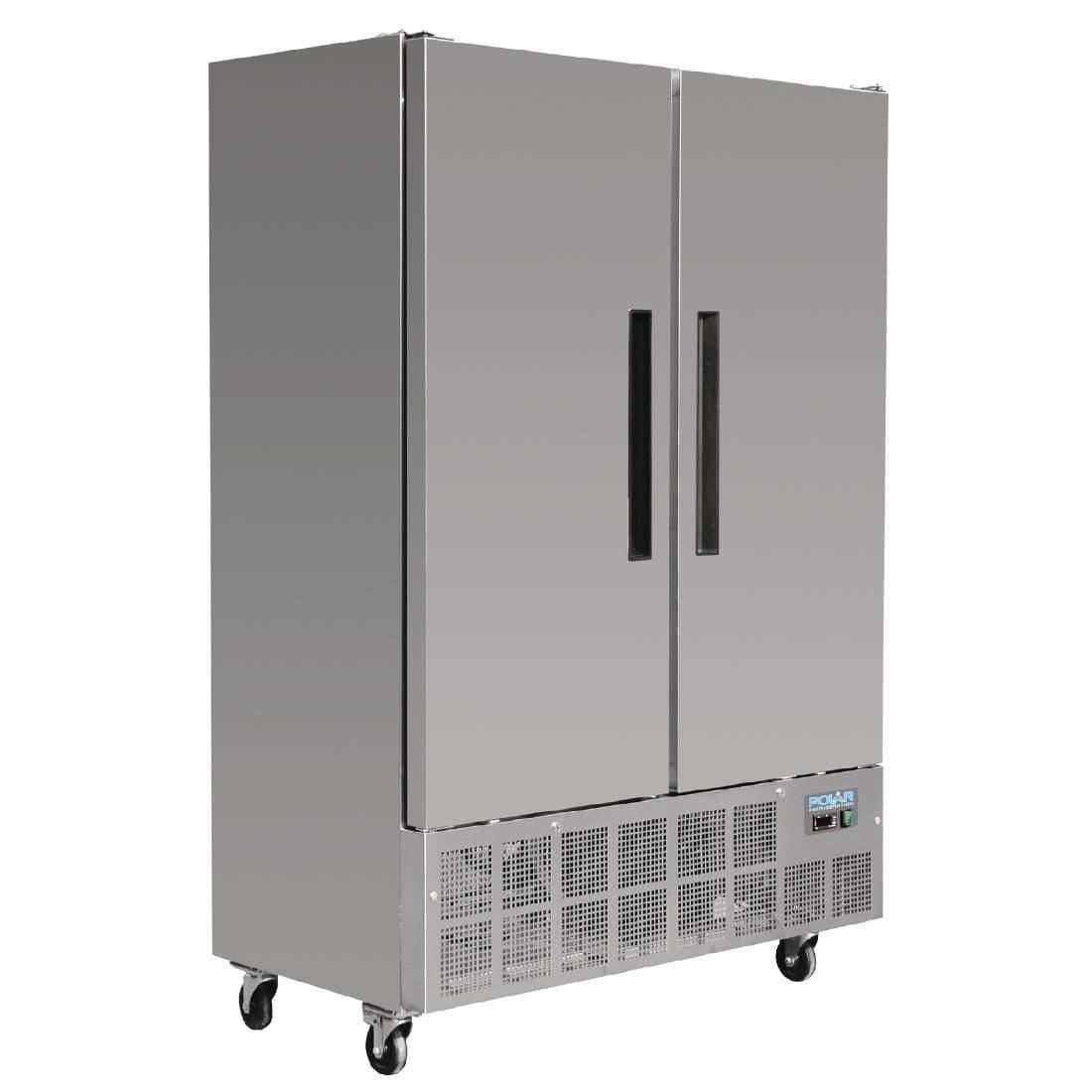 GD880 Polar G-Series Double Door Slimline Freezer 960Ltr - JD Catering Equipment Solutions Ltd