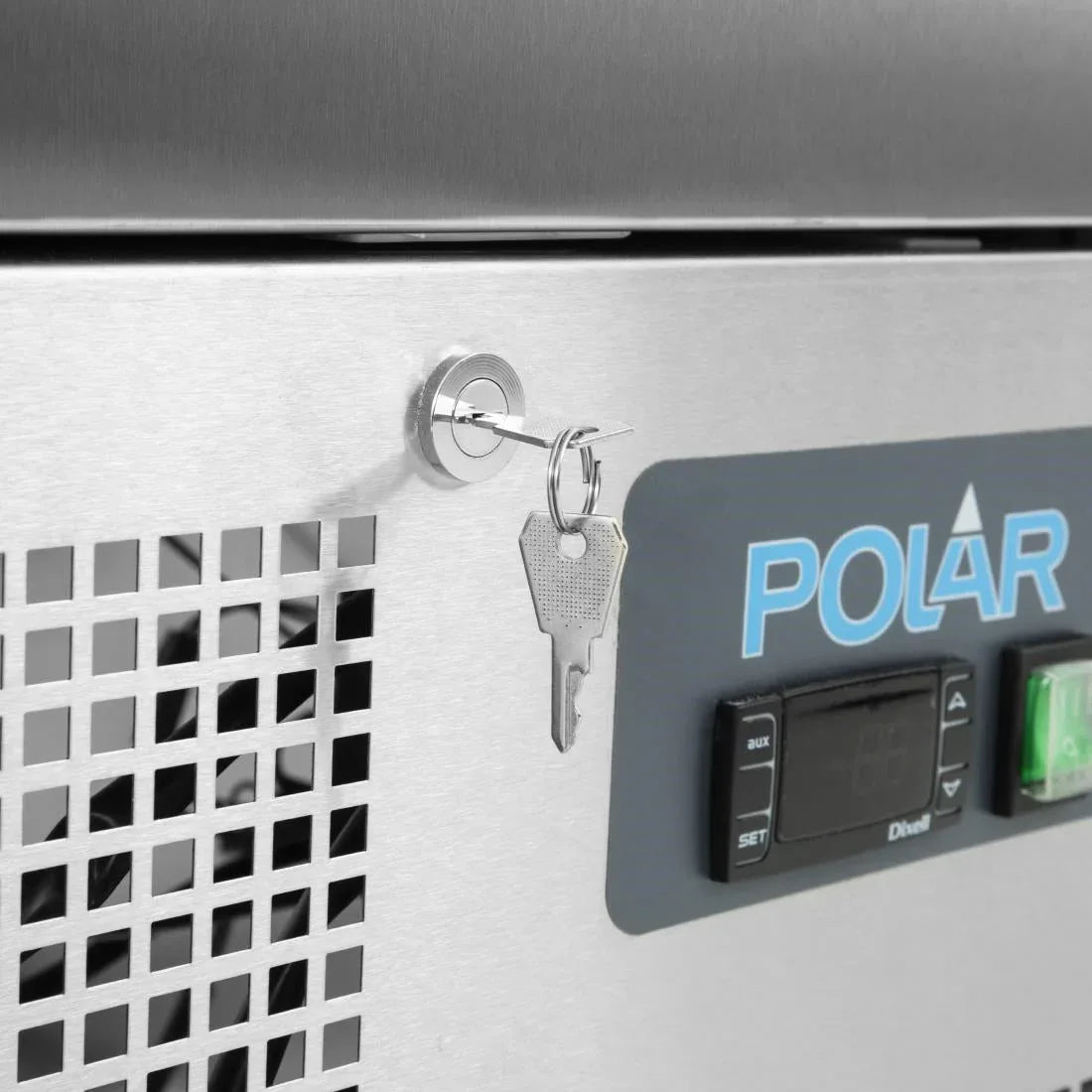 GD880 Polar G-Series Double Door Slimline Freezer 960Ltr - JD Catering Equipment Solutions Ltd