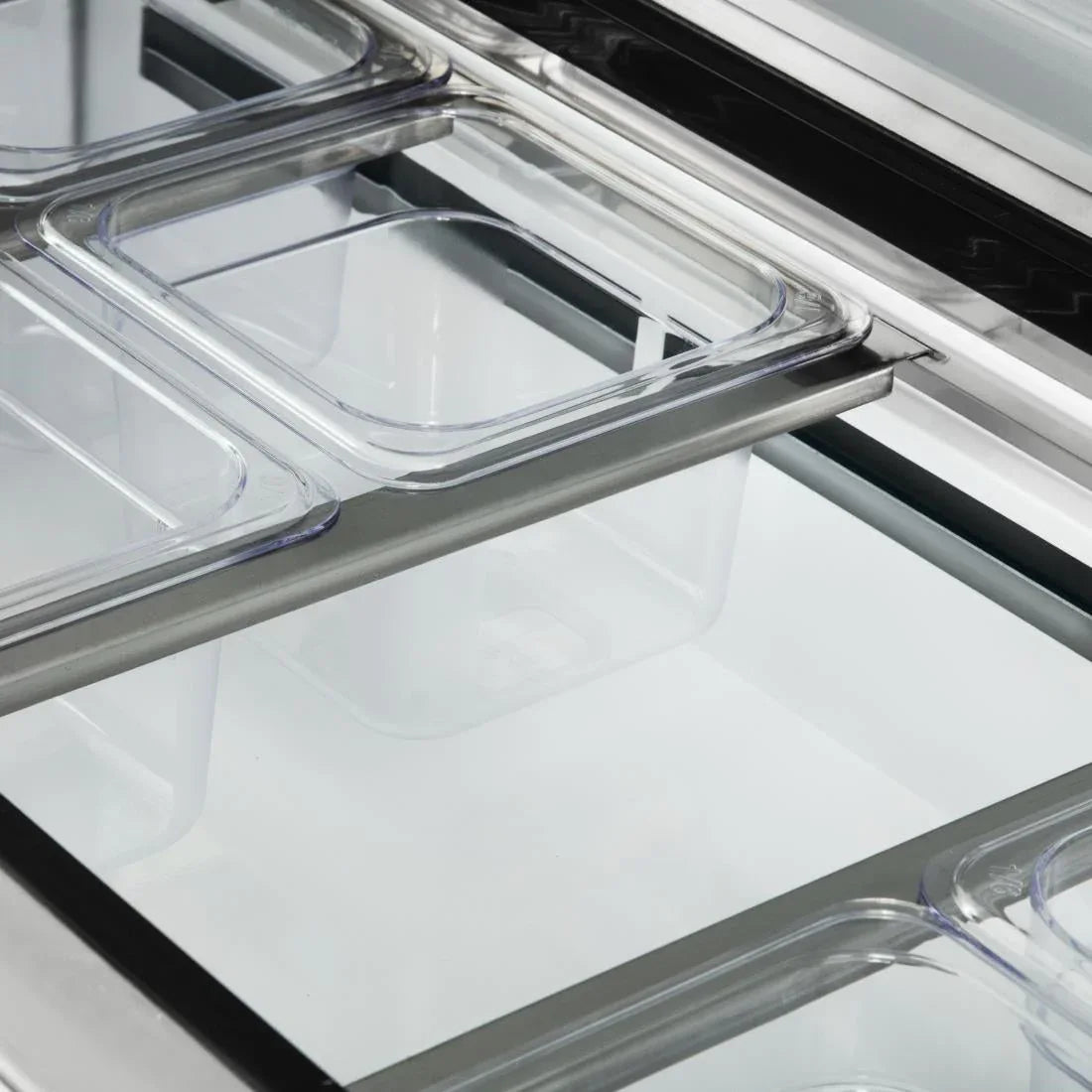 GD883 Polar U-Series Double Door Prep Counter Fridge 527Ltr - JD Catering Equipment Solutions Ltd