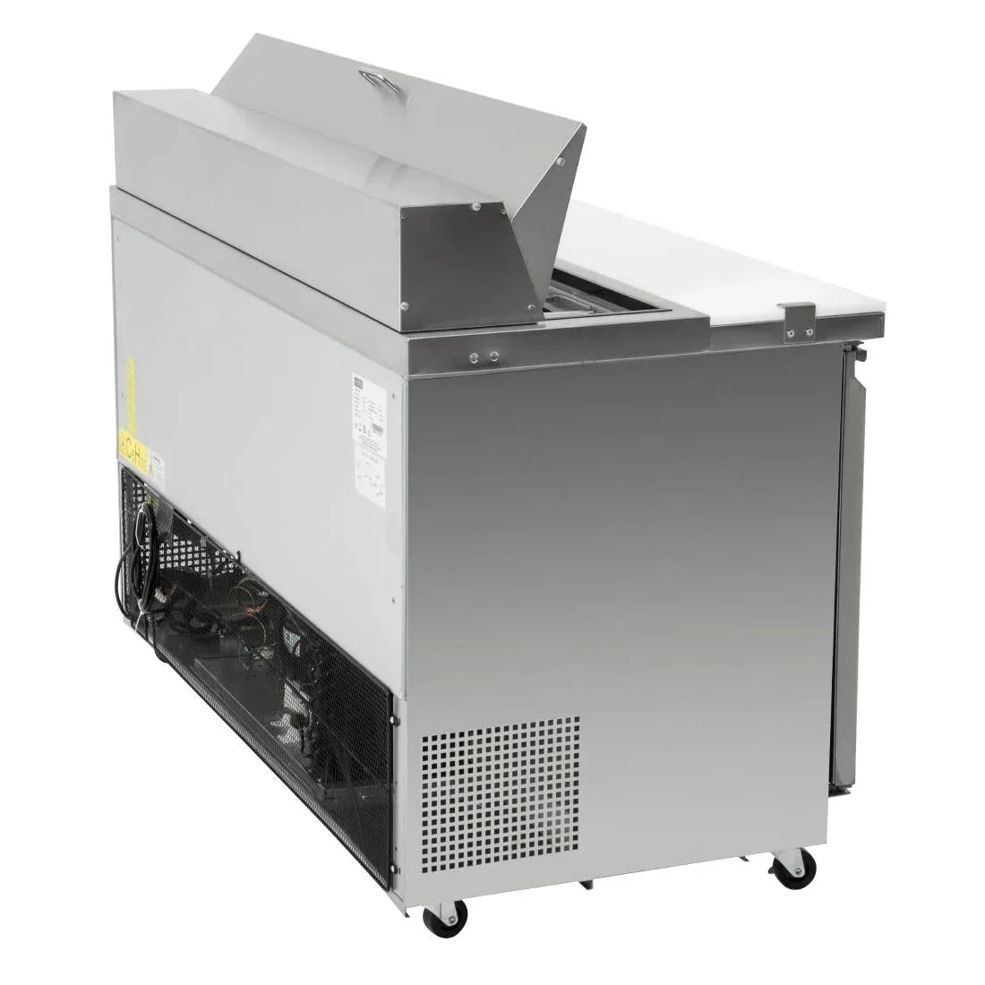 GD883 Polar U-Series Double Door Prep Counter Fridge 527Ltr - JD Catering Equipment Solutions Ltd