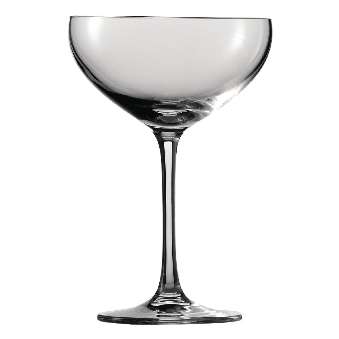 GD916 Schott Zwiesel Bar Special Crystal Champagne Saucers 281ml (Pack of 6) JD Catering Equipment Solutions Ltd