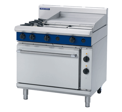 Blue Seal Evolution Series GE506B - 900mm Gas Range Electric Static Oven with 600mm griddle