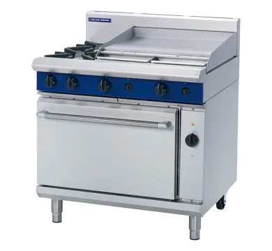 Blue Seal Evolution Series GE56B - 900mm Gas Range Electric Convection Oven with 600mm Griddle