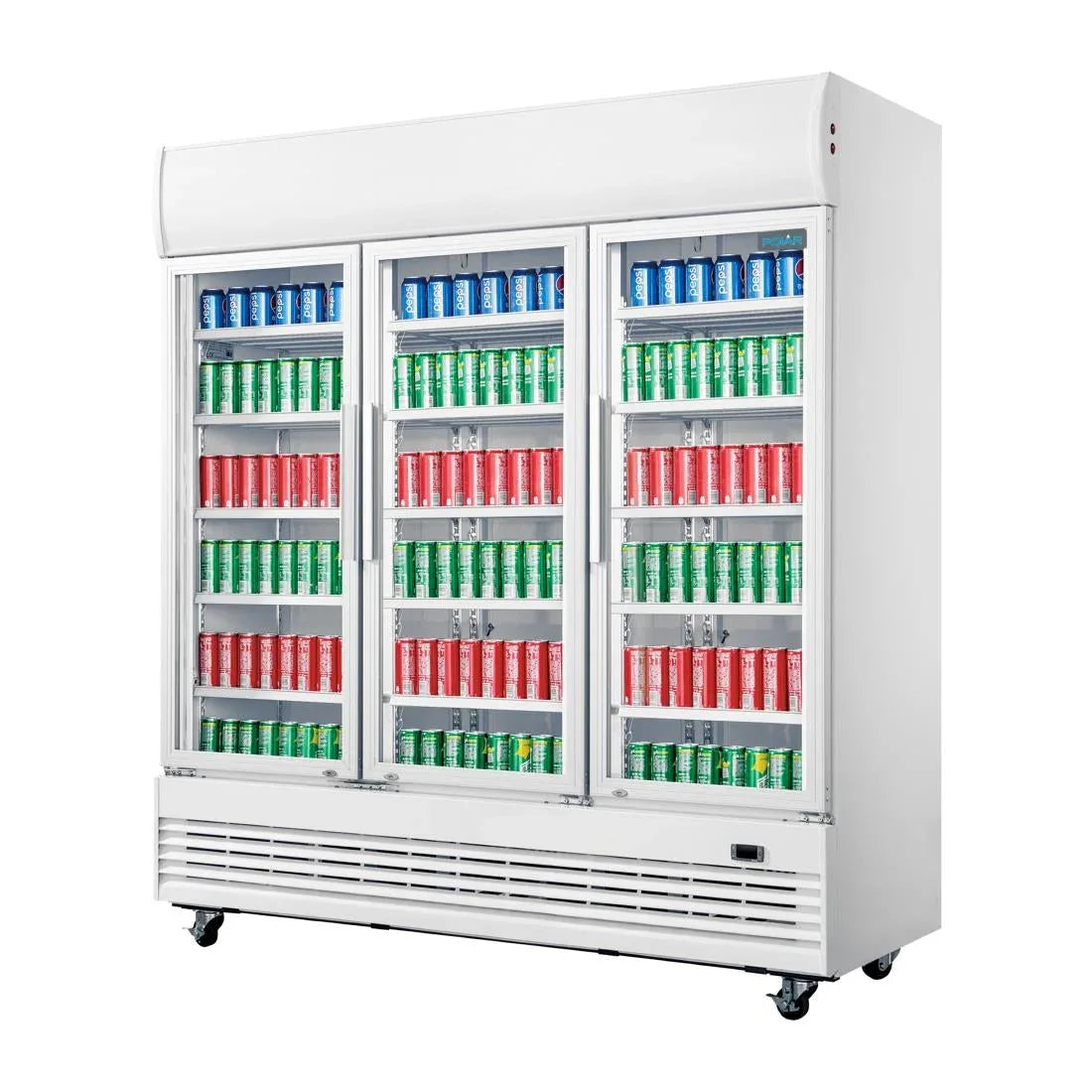 GE769 Polar G-Series Triple Door Upright Display Chiller - JD Catering Equipment Solutions Ltd