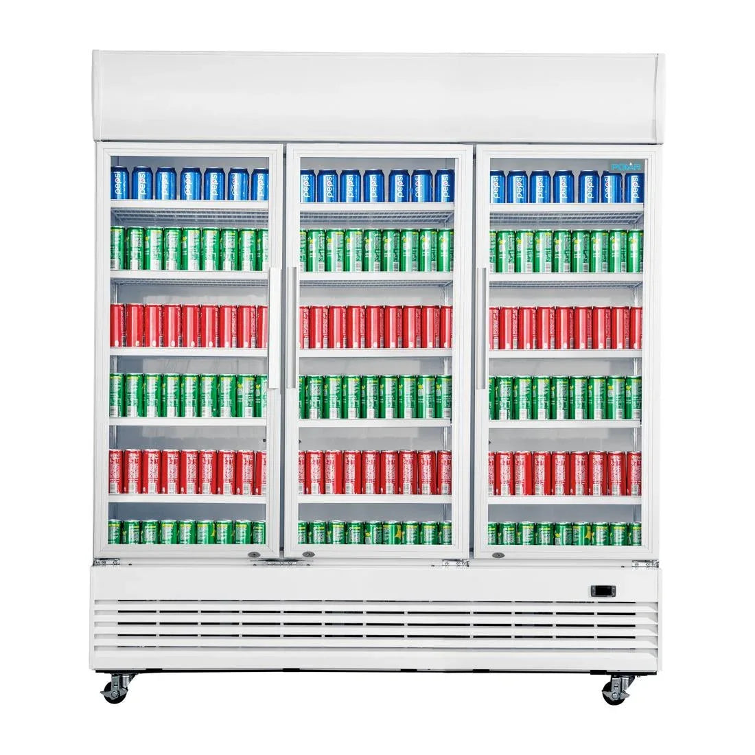 GE769 Polar G-Series Triple Door Upright Display Chiller - JD Catering Equipment Solutions Ltd