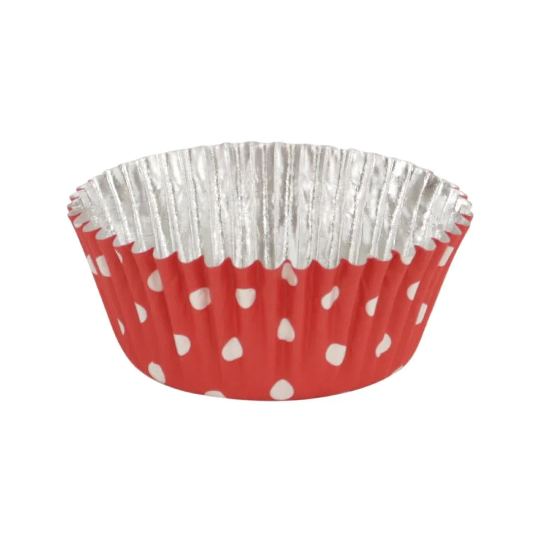 GE849 PME Cupcake Foil Lined Baking Cases Polka Dot (Pack of 30) - JD Catering Equipment Solutions Ltd