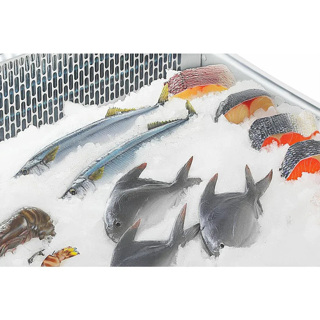 GE960 Polar G-Series Fish Display Serve Over Counter Fridge 175Ltr - JD Catering Equipment Solutions Ltd