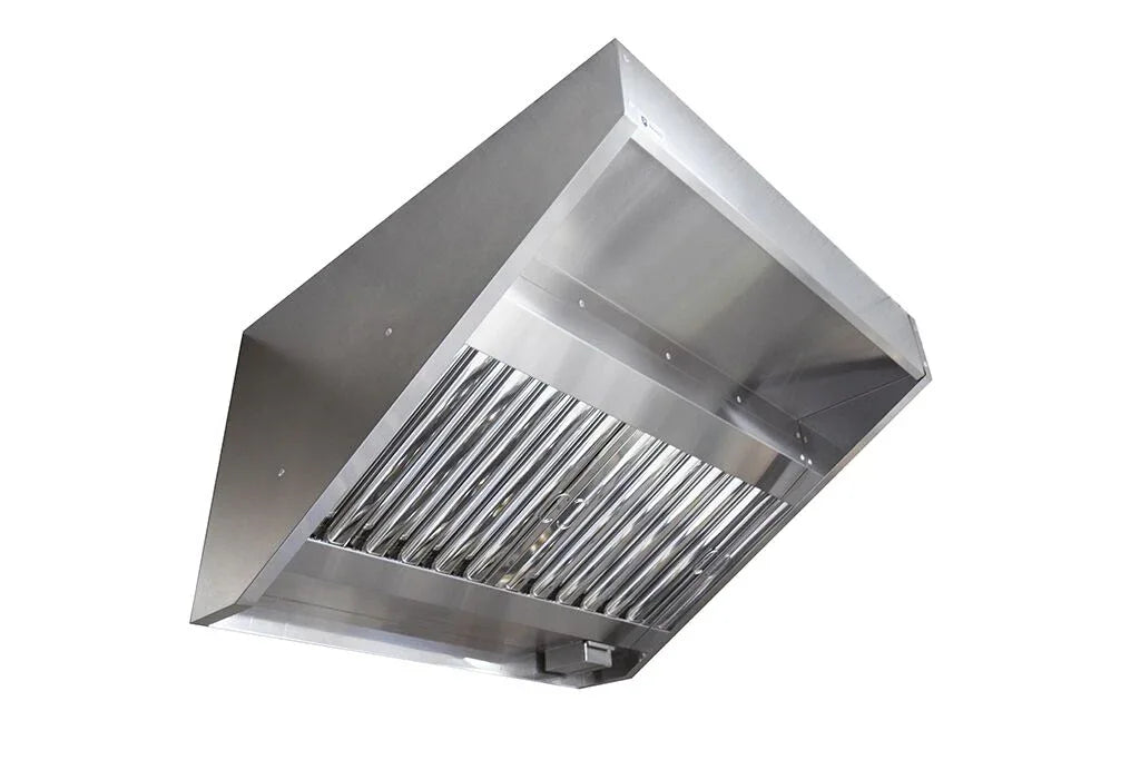 Parry Stainless Steel Canopy with External Fan Pack 2400 X 1000 X 600 GENERAL CANOPY - JD Catering Equipment Solutions Ltd