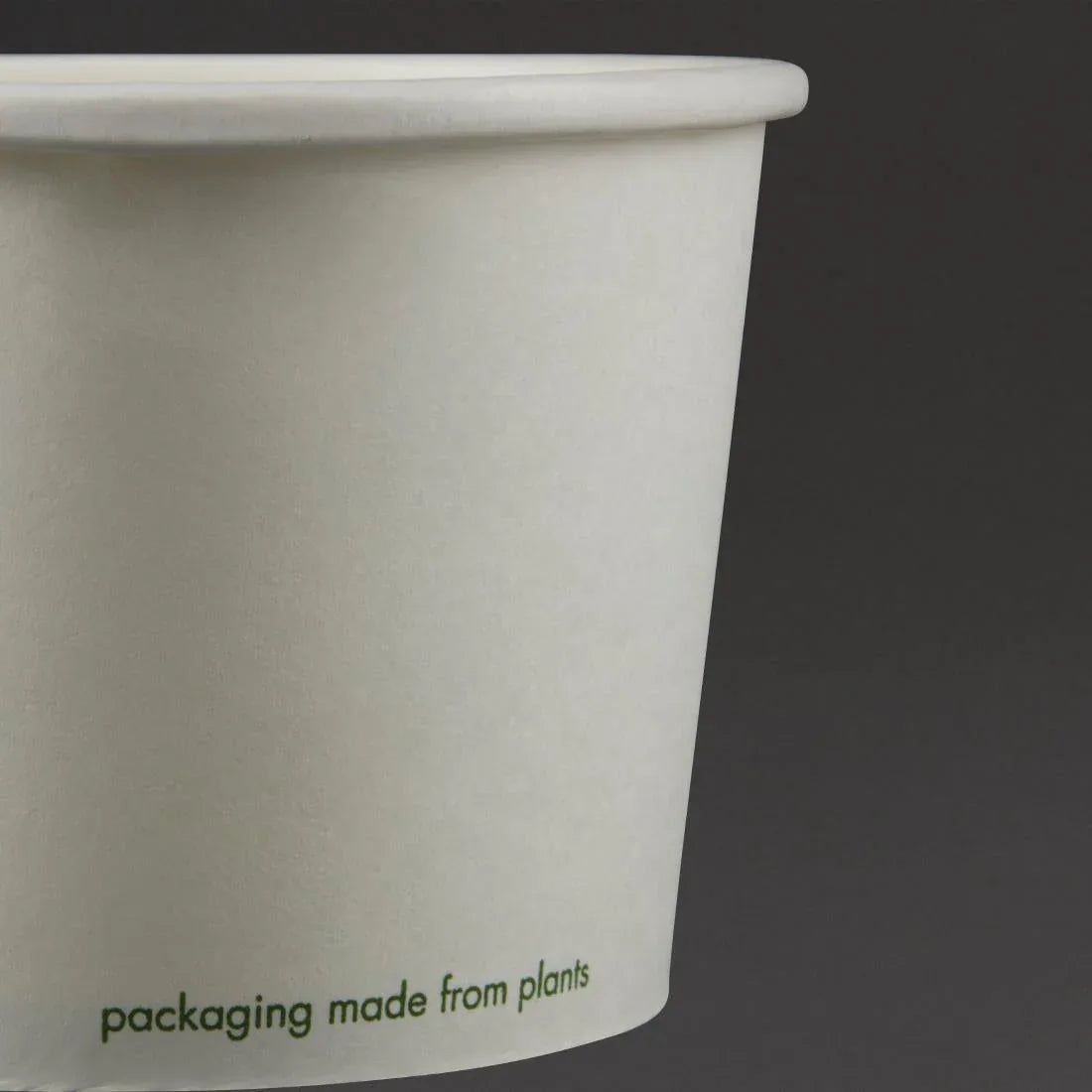 GF047 Vegware Compostable Hot Food Pots 455ml / 16oz (Pack of 500) - JD Catering Equipment Solutions Ltd