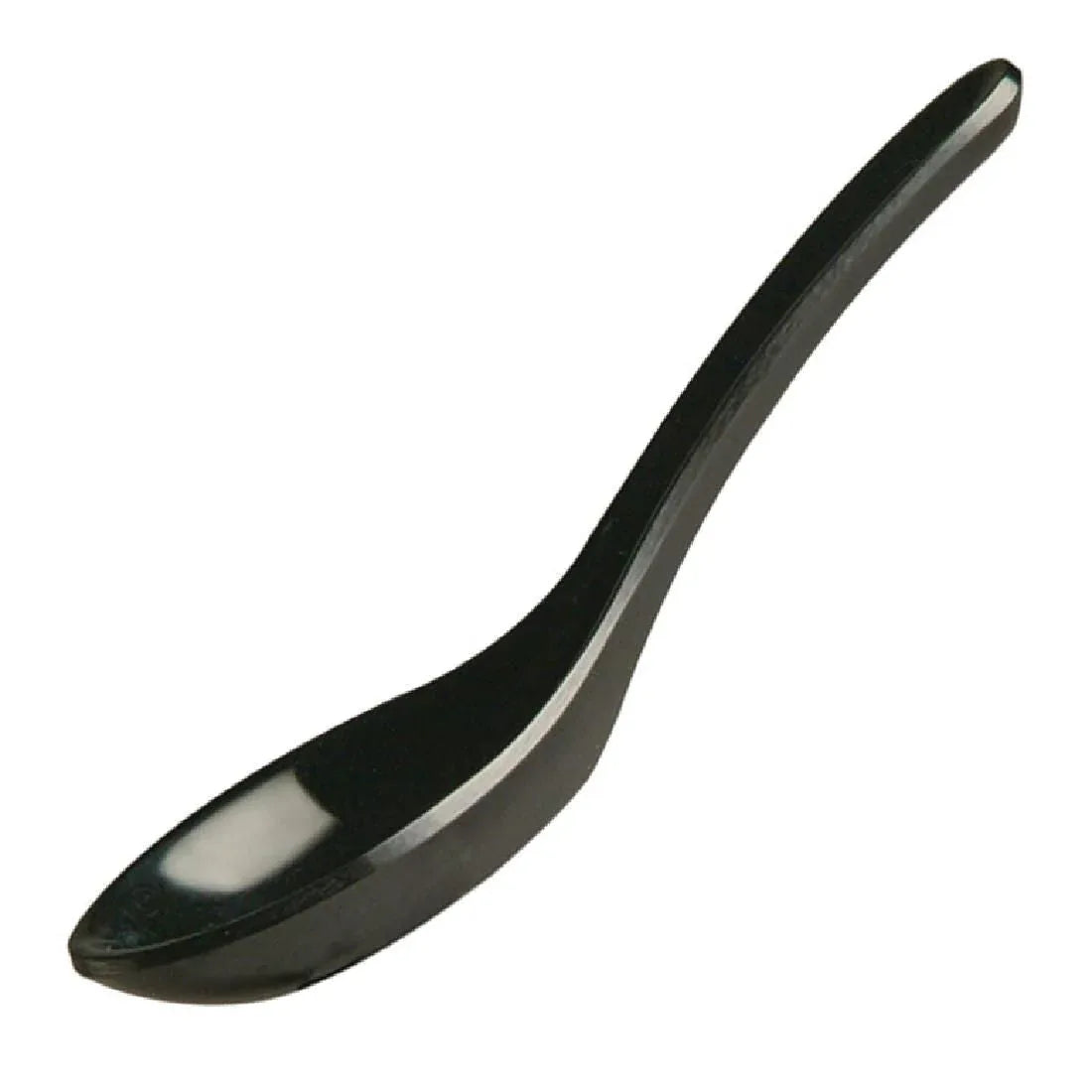 GF068 APS Hong Kong Oriental Melamine Spoon Black - JD Catering Equipment Solutions Ltd