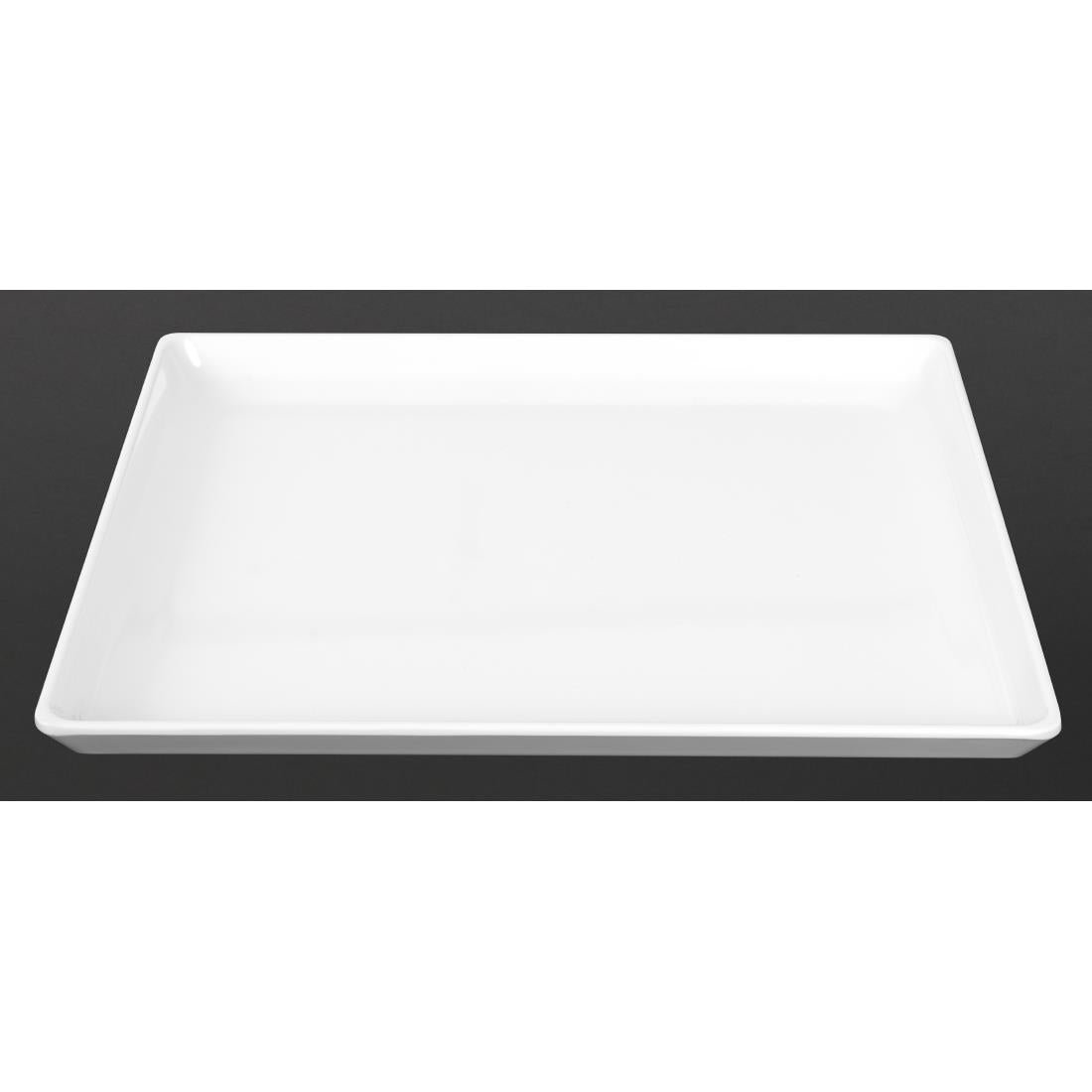GF076 APS Float Melamine Tray White GN 1/2 JD Catering Equipment Solutions Ltd
