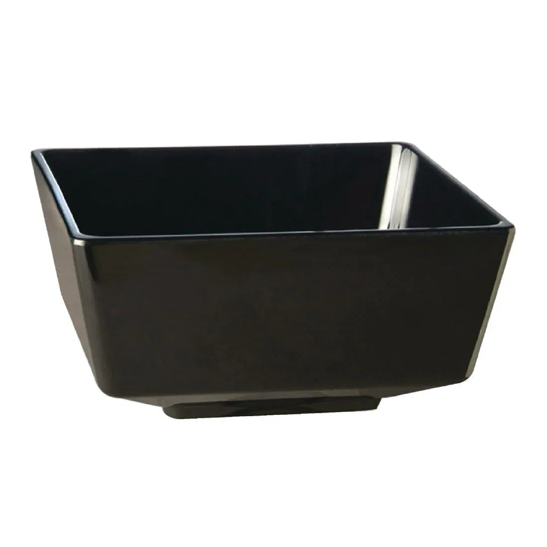 GF097 APS Float Black Square Bowl 7in - JD Catering Equipment Solutions Ltd