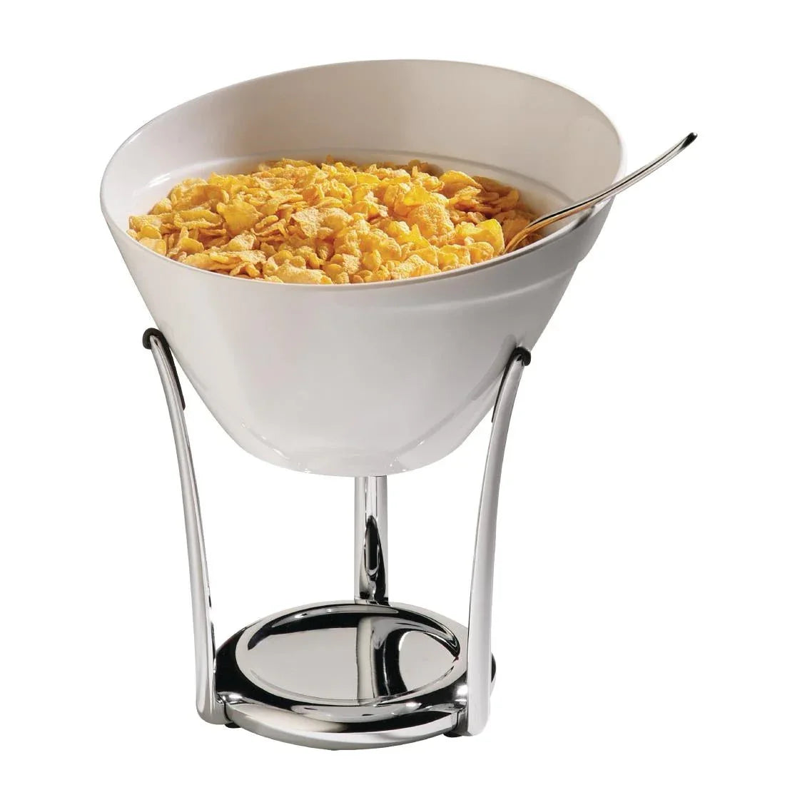 GF107 APS Chrome Buffet Stand 140mm High - JD Catering Equipment Solutions Ltd