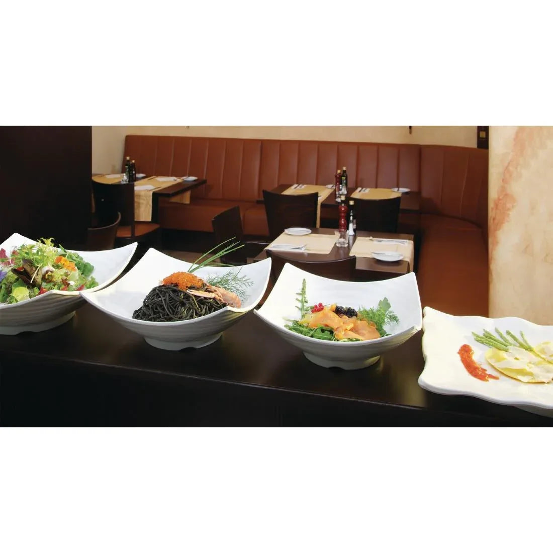 GF119 APS Global Melamine Dish 400mm - JD Catering Equipment Solutions Ltd