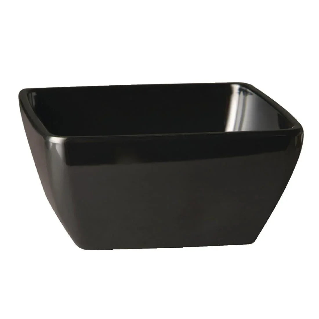 GF135 APS Pure Melamine Black Square Bowl 125mm - JD Catering Equipment Solutions Ltd