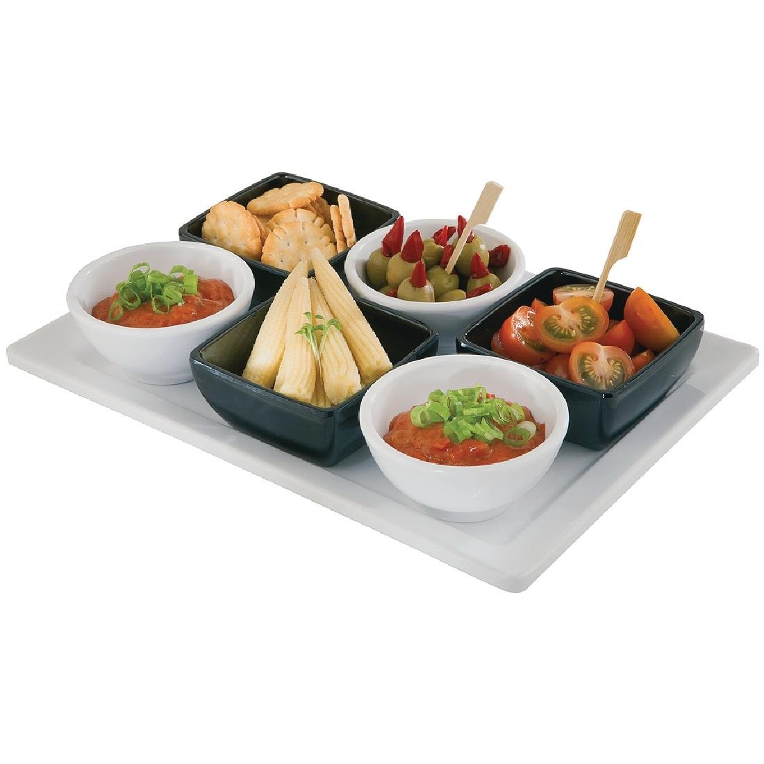GF158 APS Pure Melamine Rectangular Tray 14in JD Catering Equipment Solutions Ltd